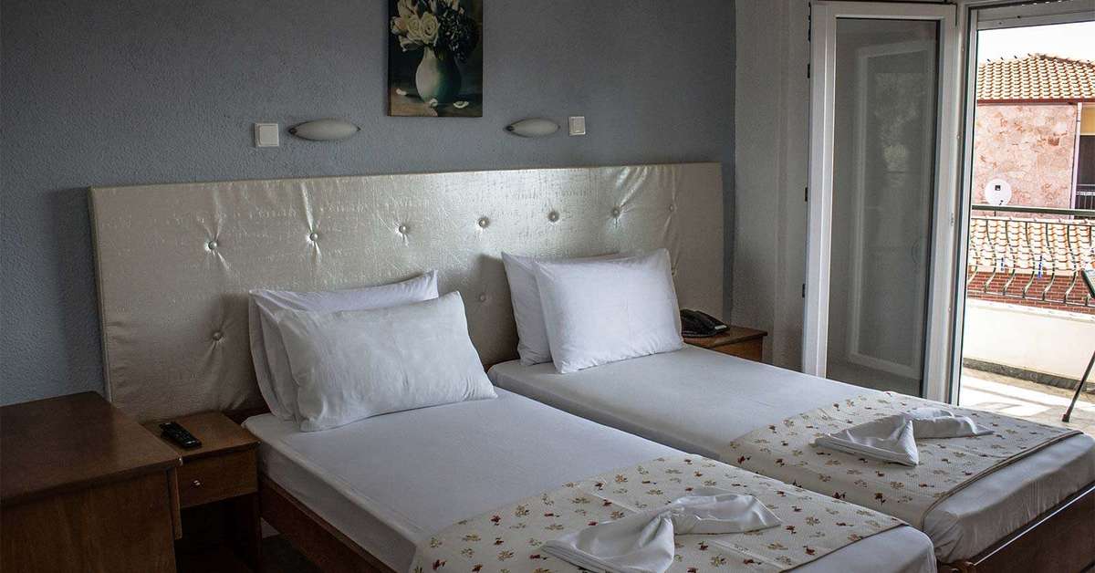 Hotelkamer in Ilios Hotel in Kriopigi, Griekenland foto 1