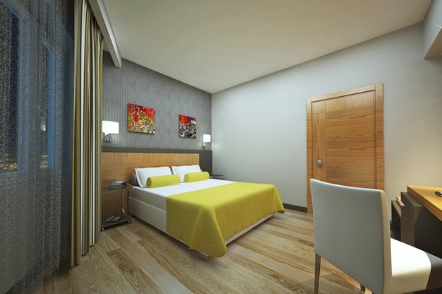 Hotelkamer in Grand Park Lara Hotel in Lara Beach, Turkije foto 5