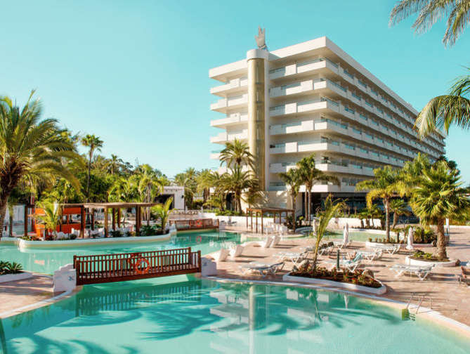 Zwembad van Gran Canaria Princess Hotel in Playa del Inglés, Spanje foto 1