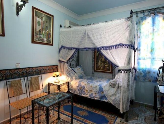 Hotelkamer in Moroccan House Hotel in Marrakech, Marokko foto 2