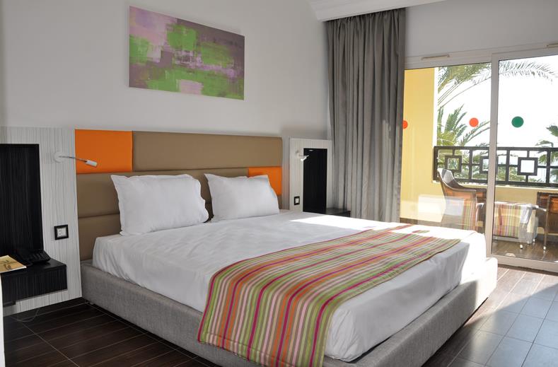 Hotelkamer in Paradis Palace Hotel Hammamet, Tunesië foto 3