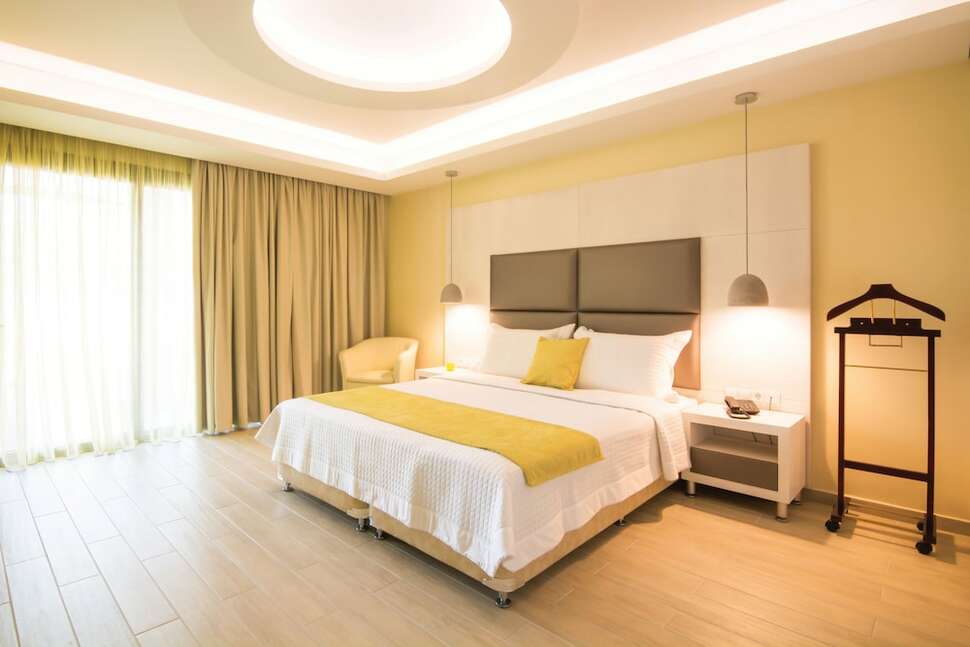 Hotelkamer in Atlantis Hotel in Lambi, Griekenland foto 3