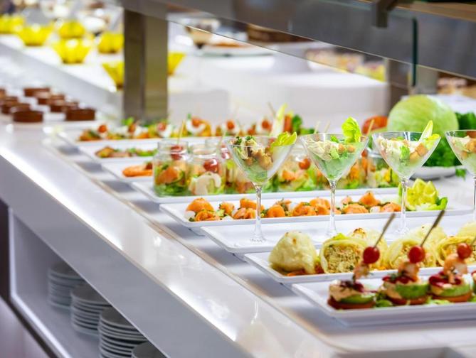 Eten bij het Best Tenerife Hotel in Playa de las Américas, Spanje foto 3