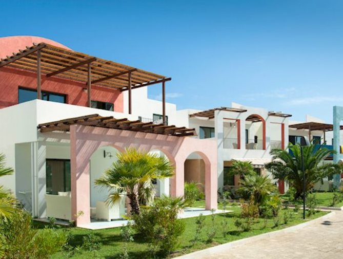 Grasveldbij het I Turchesi Club Village in Castellaneta Marina, Italie foto 3