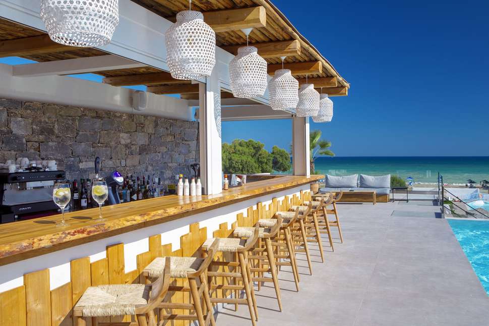 Restaurant in het Atermono Boutique Resort Platanes, Griekenland foto 2