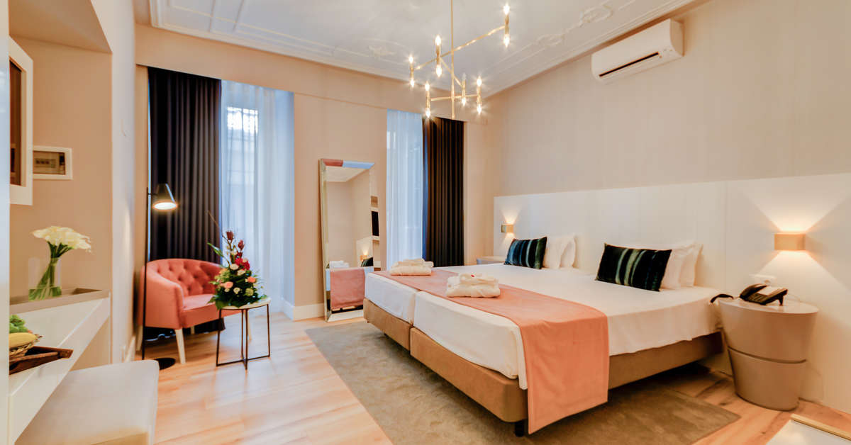 Hotelkamer in Borges Chiado Hotel  Lissabon, Portugal foto 3