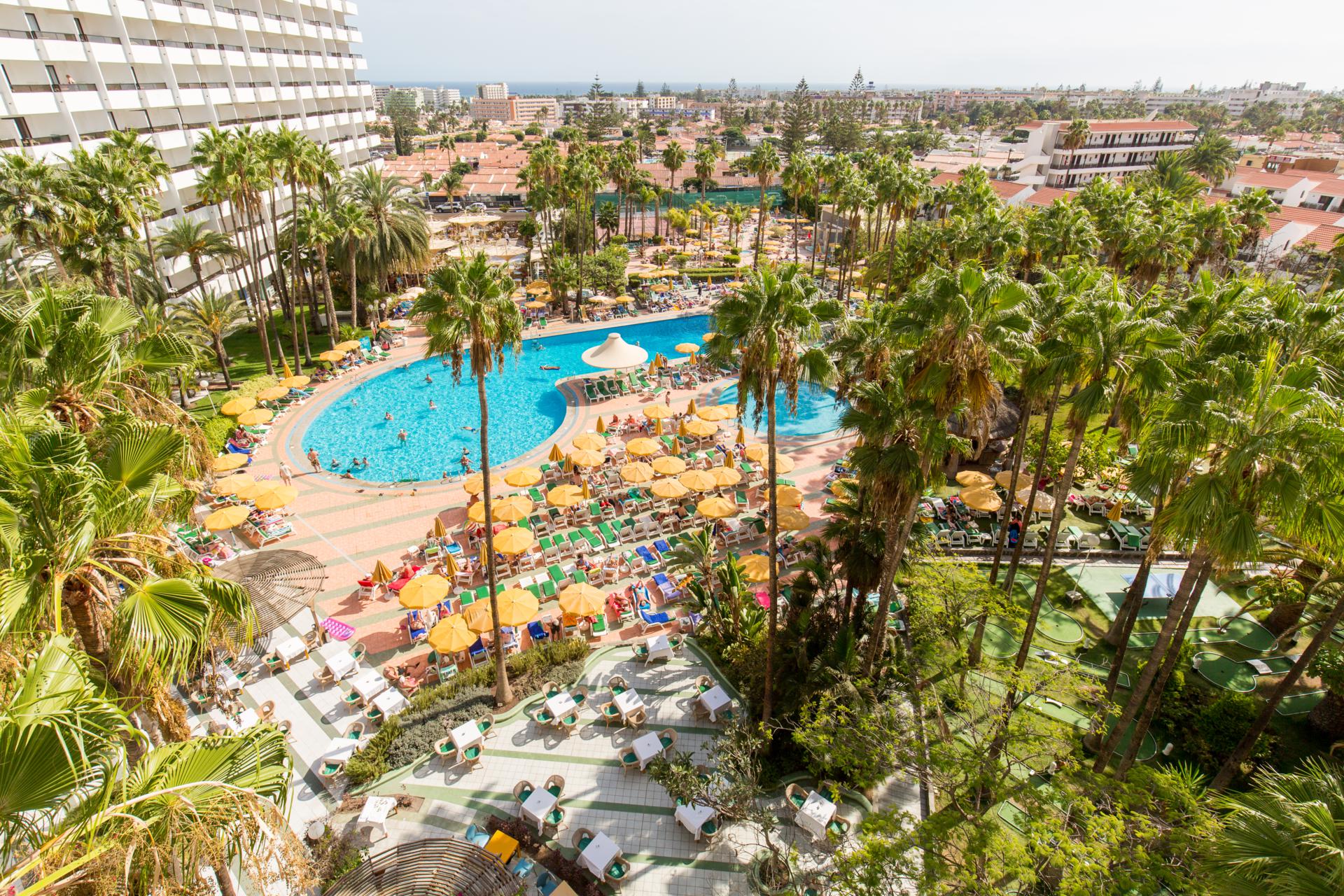 Buitenkant van Bull Eugenia Victoria Hotel in Playa Del Ingles, Canarische Eilanden foto 1