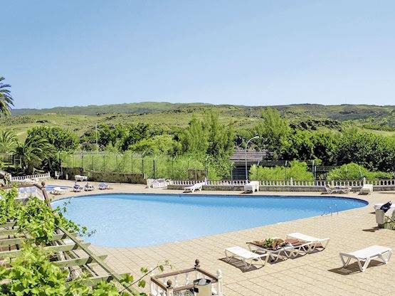 Zwembad van Appartementen Corona Roja Hotel in Playa del Inglés, Spanje foto 1