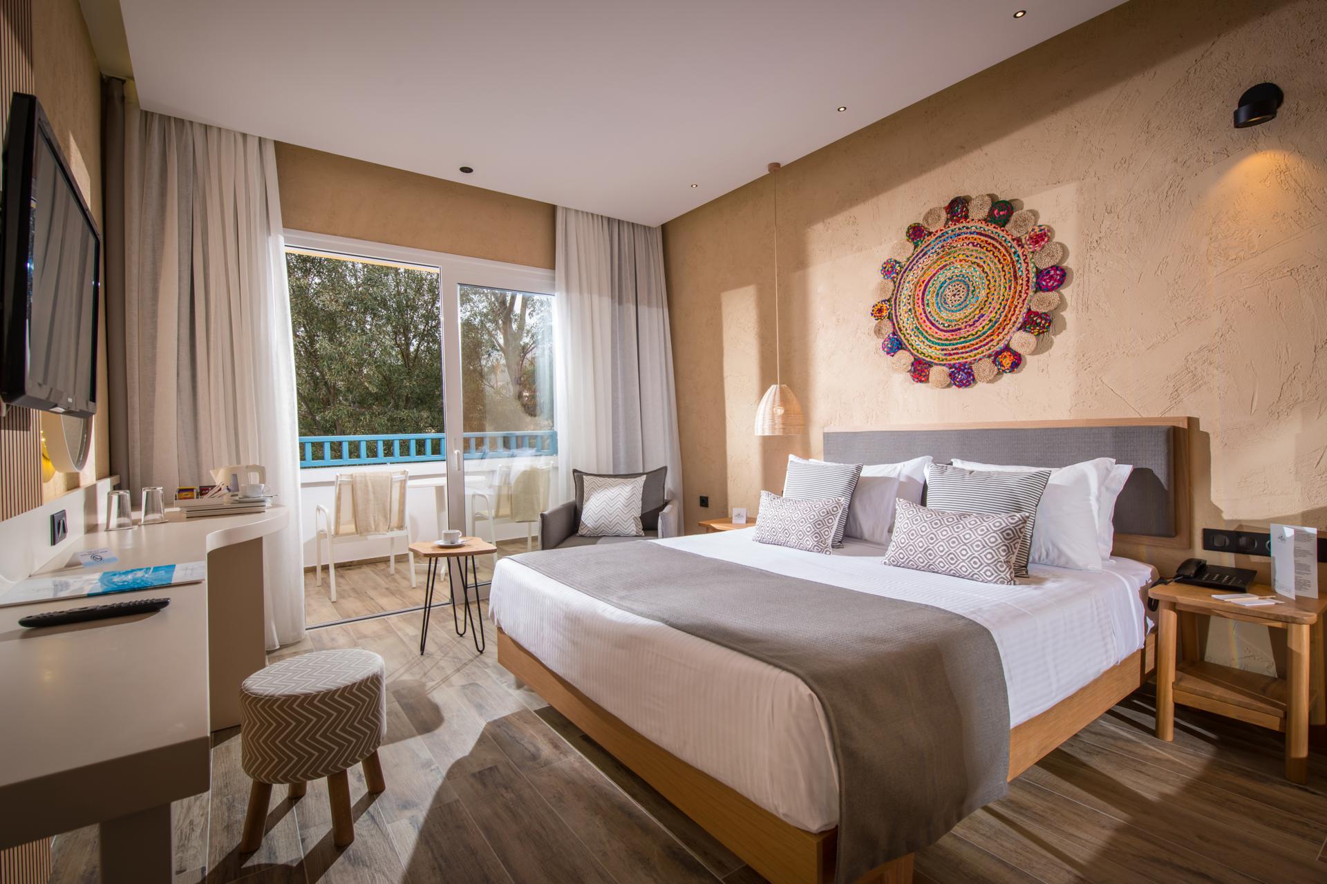 Hotelkamer in Beach Resort in Fodele, Griekenland foto 3