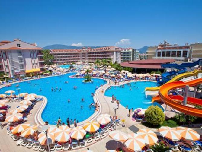 Zwembad van Green Nature Resort & Spa in Marmaris, Turkije foto 1