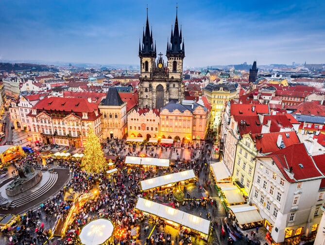 Plaza Prague Hotel | kerst in Praag