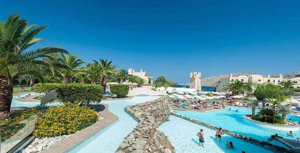 Lindos Royal Hotel in Lindos, Griekenland foto 4