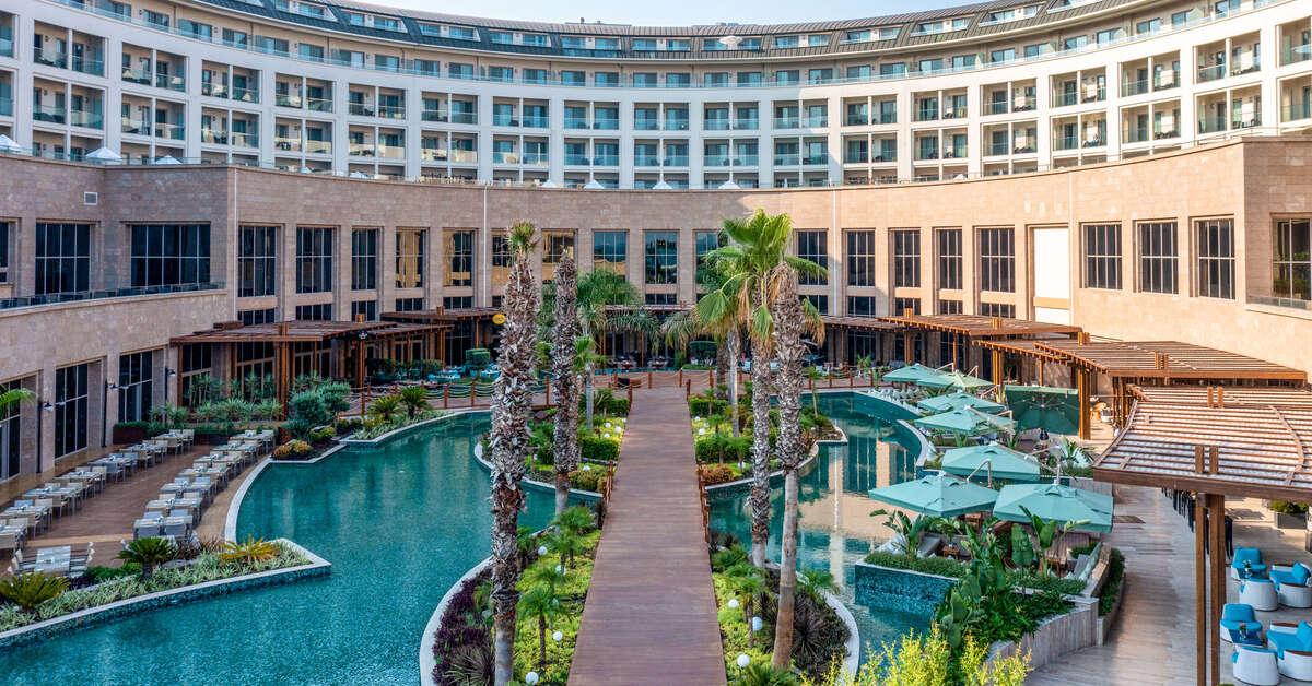 Zwembad van Kaya Palazzo Golf Resort Belek, Turkije foto 2