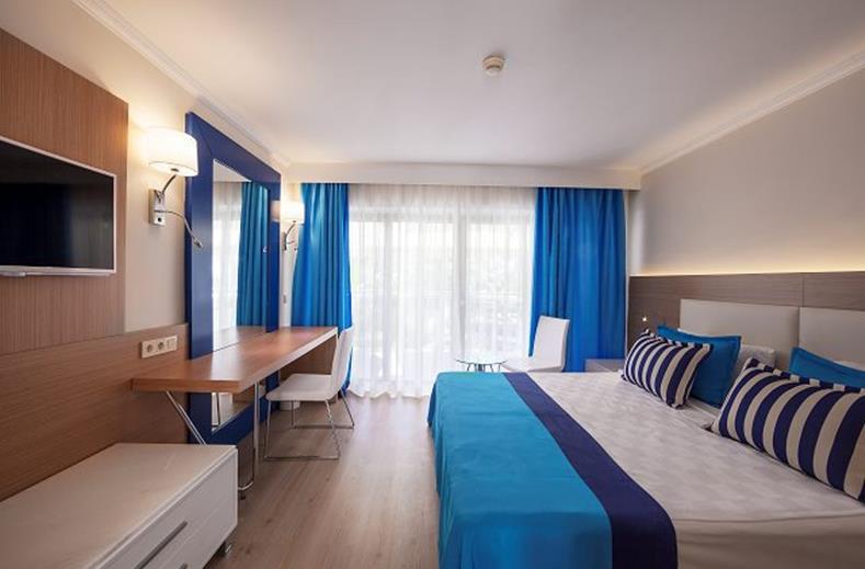 Hotelkamer in Pegasos World Hotel in Side, Turkije foto 3