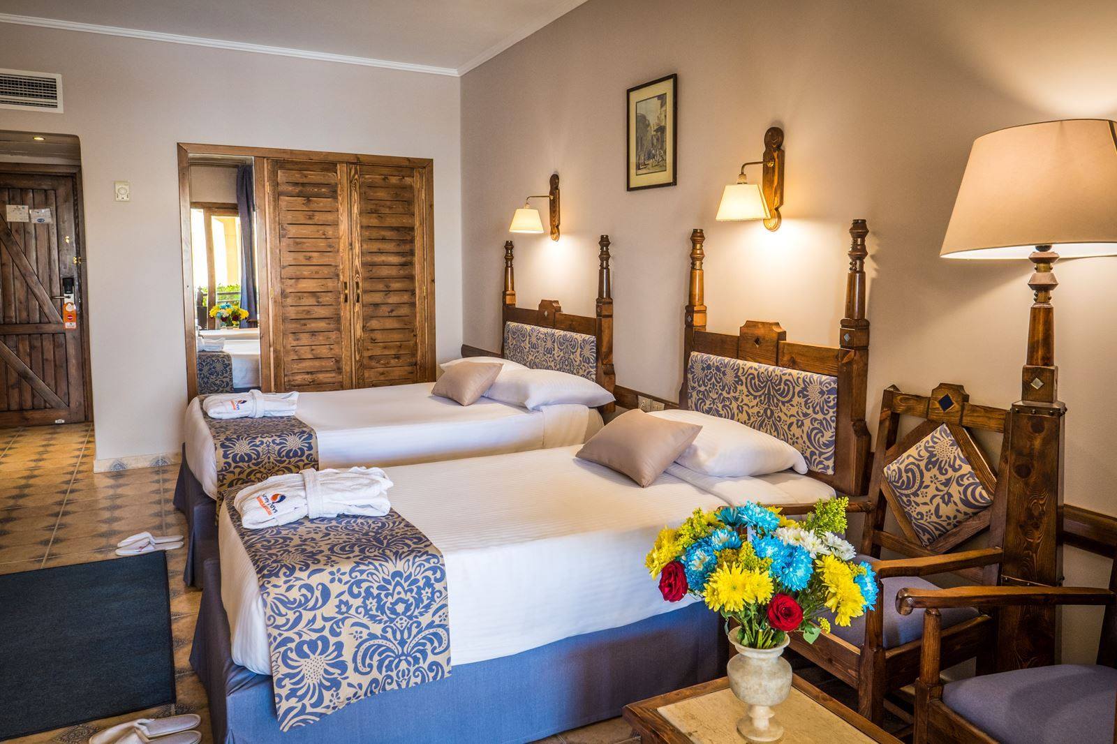 Hotelkamer in Sunny Days Mirette Family Aqua Park Resort Hurghada, Egypte foto 3