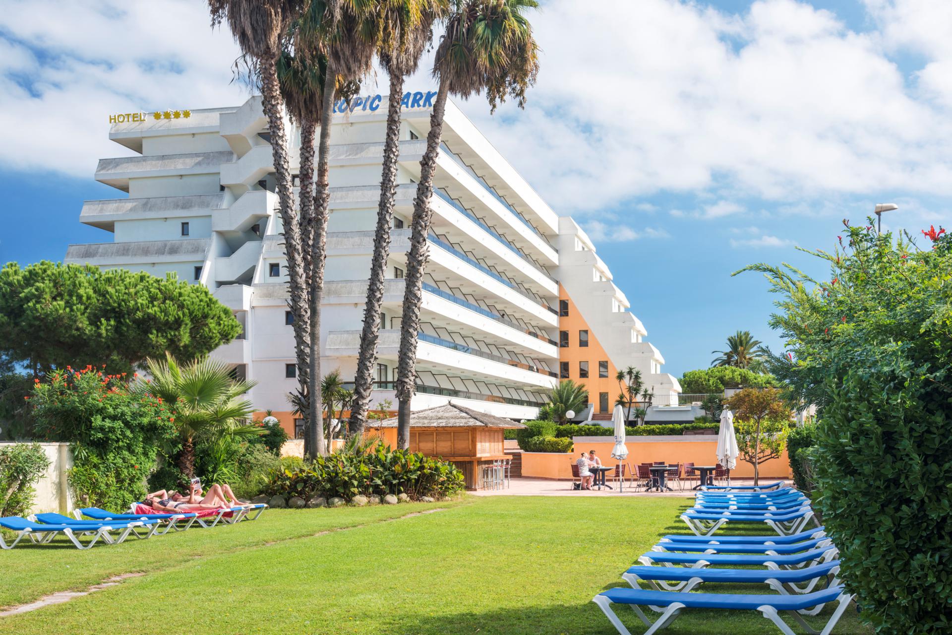 Ligging & omgeving van het Tropic Park Hotel in Malgrat de Mar, Spanje foto 2