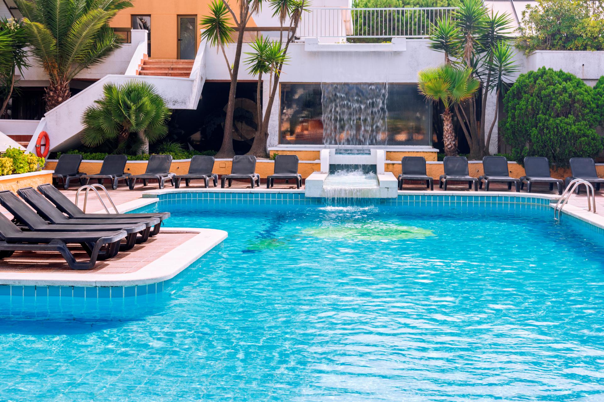 Zwembad van Tropic Park Hotel in Malgrat de Mar, Spanje foto 1