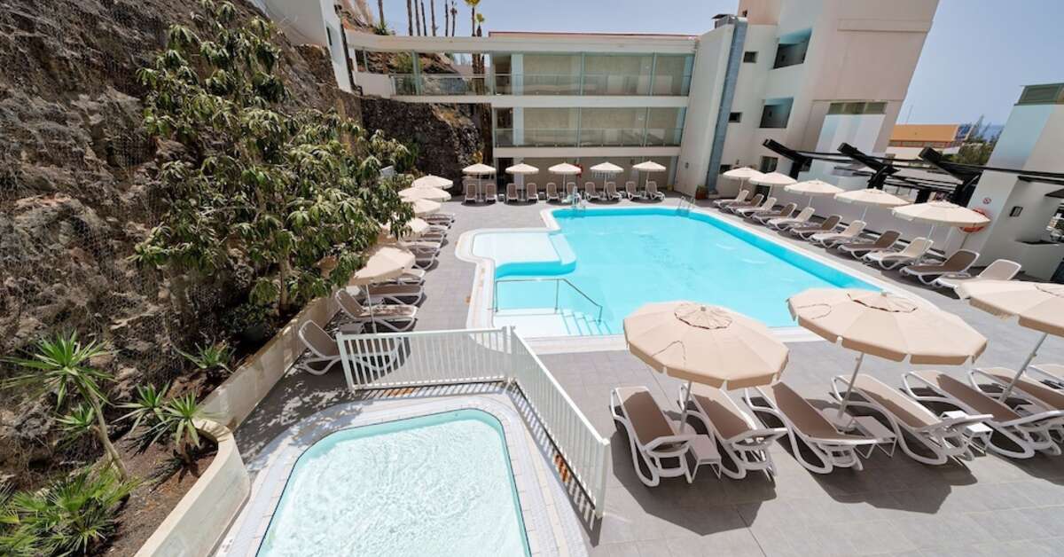 Zwembad van Alameda de Jandia Hotel Morro Jable, Spanje foto 1