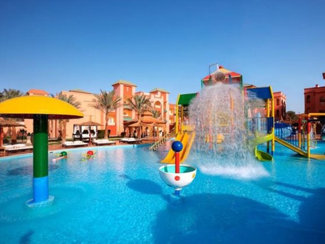 Zwembad van Albatros Aqua Park Sharm Resort in Hurghada, Egypte foto 2
