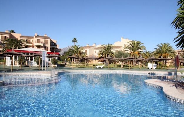 Zwembad van Garden Resort in Albir, Spanje foto 3