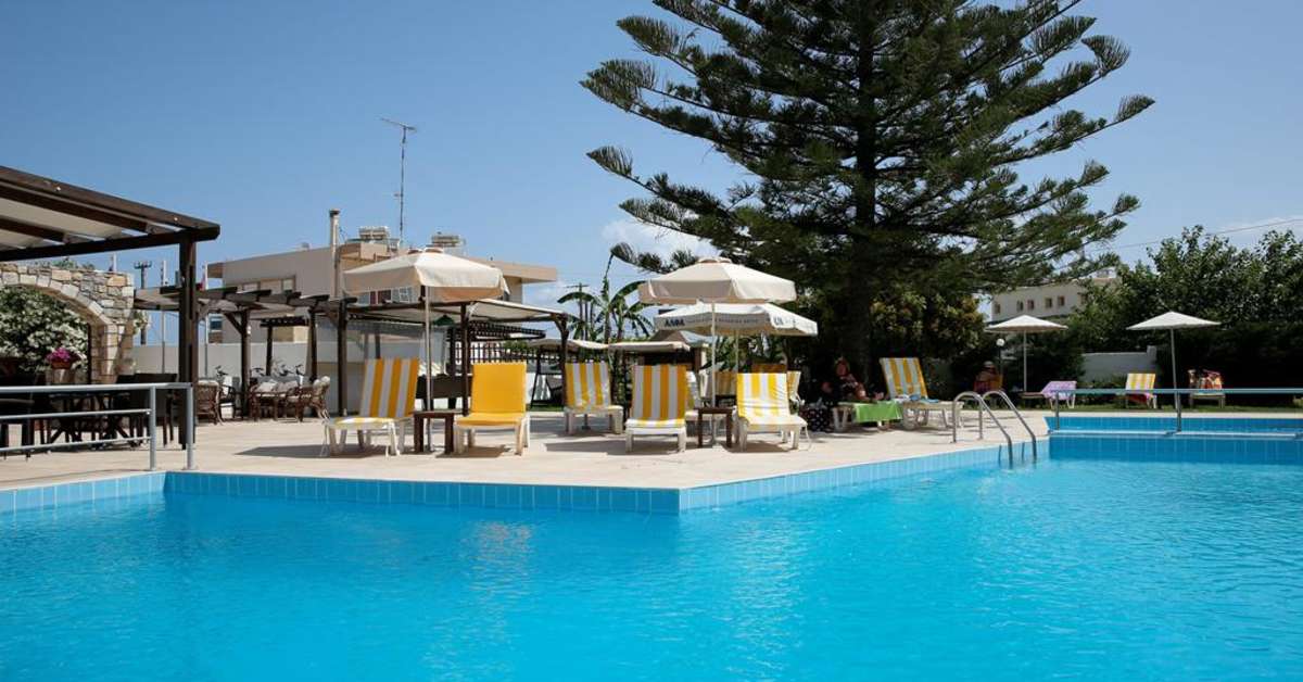 Zwembad van Alex II Appartementen Hotel Kos-Stad, Griekenland foto 2