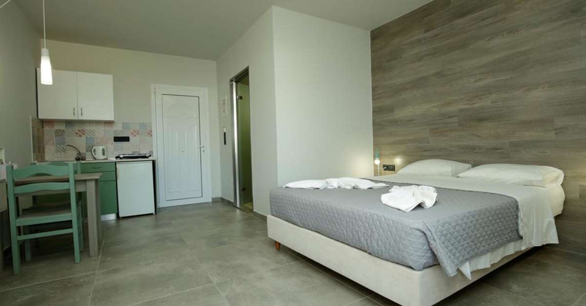 Hotelkamer in Alex II Appartementen Hotel Kos-Stad, Griekenland foto 3