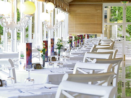 Restaurant in het Allsun Eden Alcudia Resort in Alcudia, Spanje foto 2