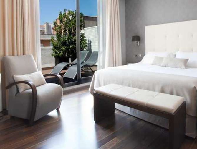 Hotelkamer in Apart Mariano Cubi Hotel in Barcelona, Spanje foto 1