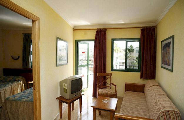 Hotelkamer in Appartementen Las Faluas Hotel in Playa del Inglés, Spanje foto 4