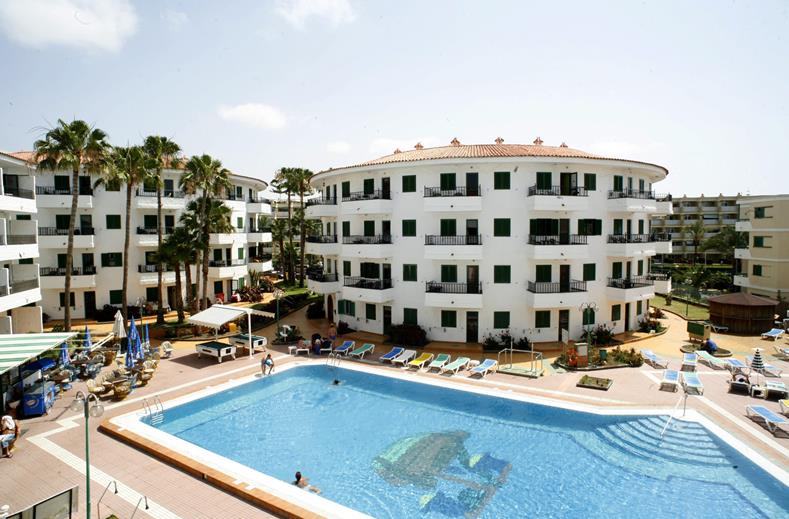 Buitenkant van Appartementen Las Faluas Hotel in Playa del Inglés, Spanje foto 6