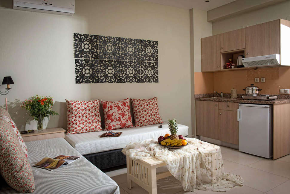 Hotelkamer in Appartementen Sarpidon Hotel in Malia, Griekenland foto 2