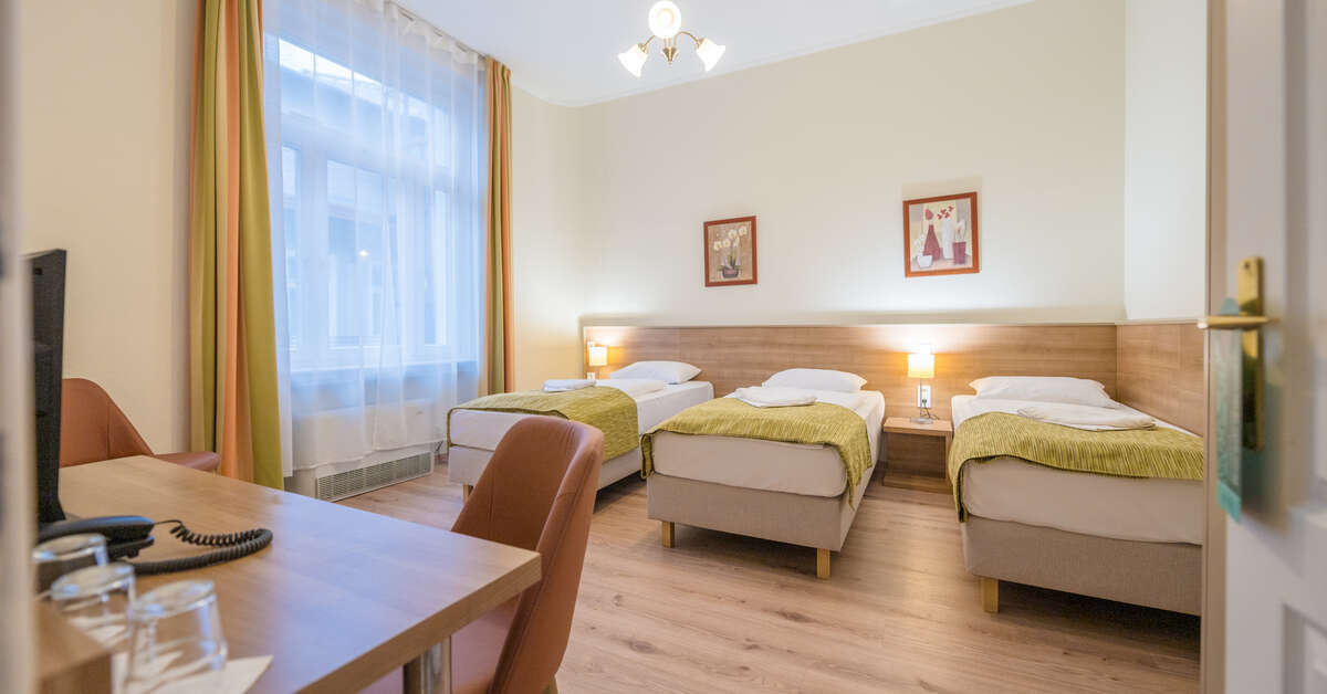 Hotelkamer in Baross City Hotel in Boedapest, Hongarije foto 3