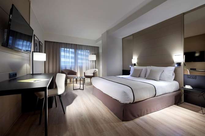 Hotelkamer in Beatriz Rey Don Jaime Hotel in Valencia, Spanje foto 1