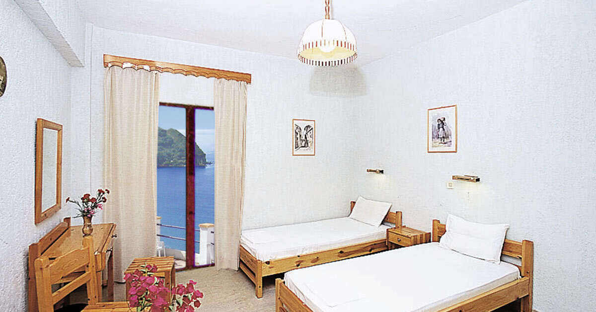 Hotelkamer in Belvedere Hotel Agios Gordios, Griekenland foto 3