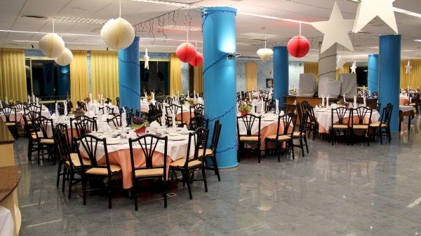 Restaurant in het Blaumar Blanes Hotel Blanes, Spanje foto 2