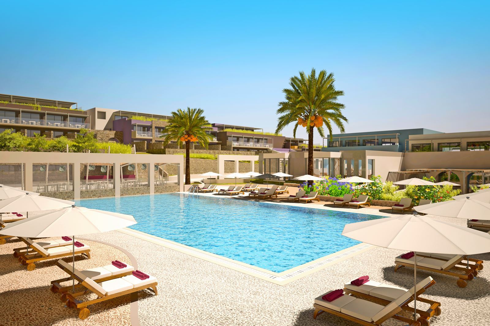 Blue Lagoon Ocean Hotel in Psalidi, Griekenland foto 4