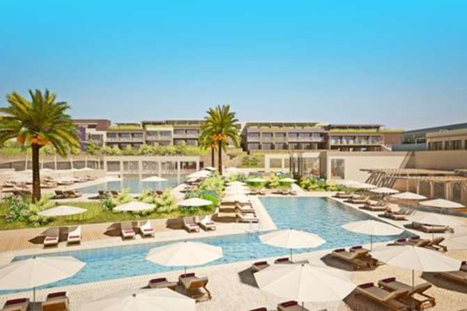 Blue Lagoon Ocean Hotel in Psalidi, Griekenland foto 5