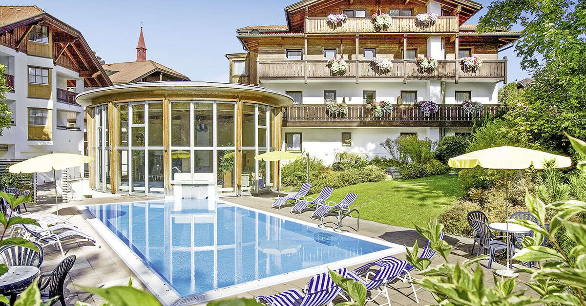 Zwembad van Bon Alpina Hotel Igls, Oostenrijk foto 1