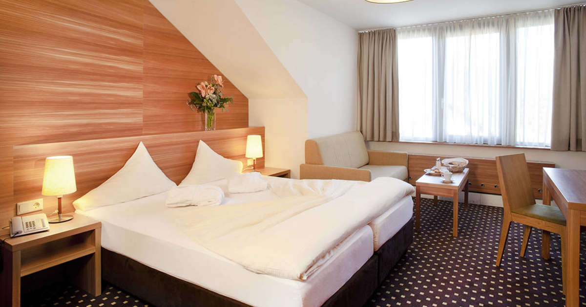 Hotelkamer in Bon Alpina Hotel Igls, Oostenrijk foto 3