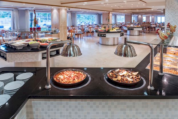 Restaurant in het Cala Font Hotel Salou, Spanje foto 2