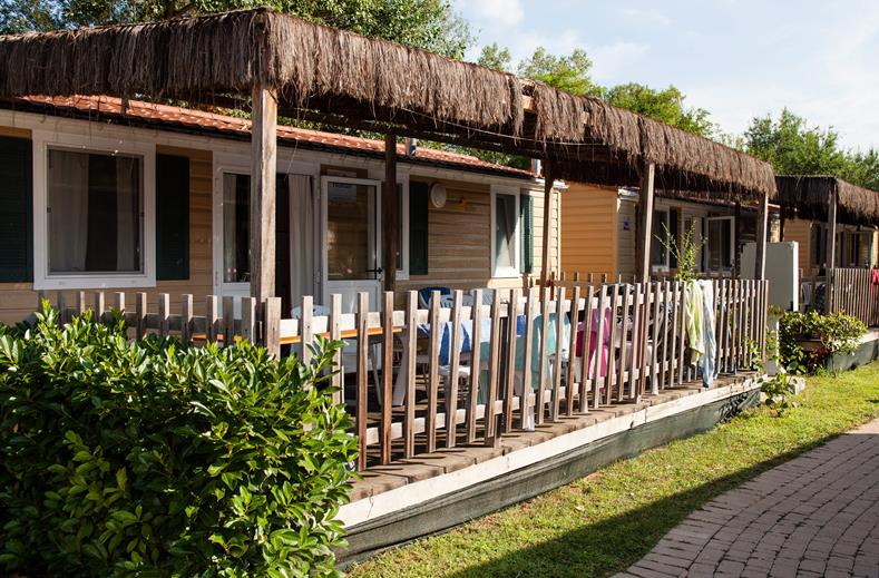 Lobby van het Camping Altomincio Hotel in Salionze, Italië foto 3