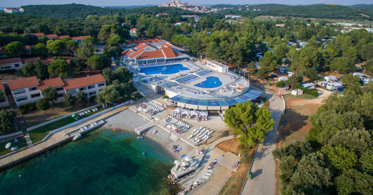 Buitenkant van Camping Porto Sole Hotel Vrsar, Kroatië foto 1