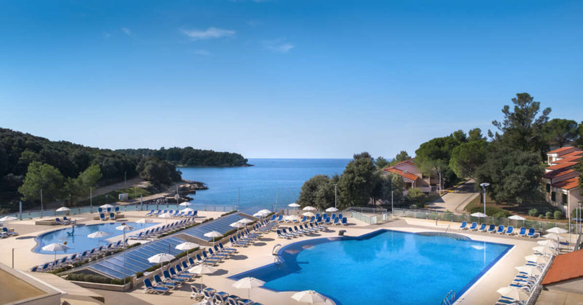 Zwembad van Camping Porto Sole Hotel Vrsar, Kroatië foto 3