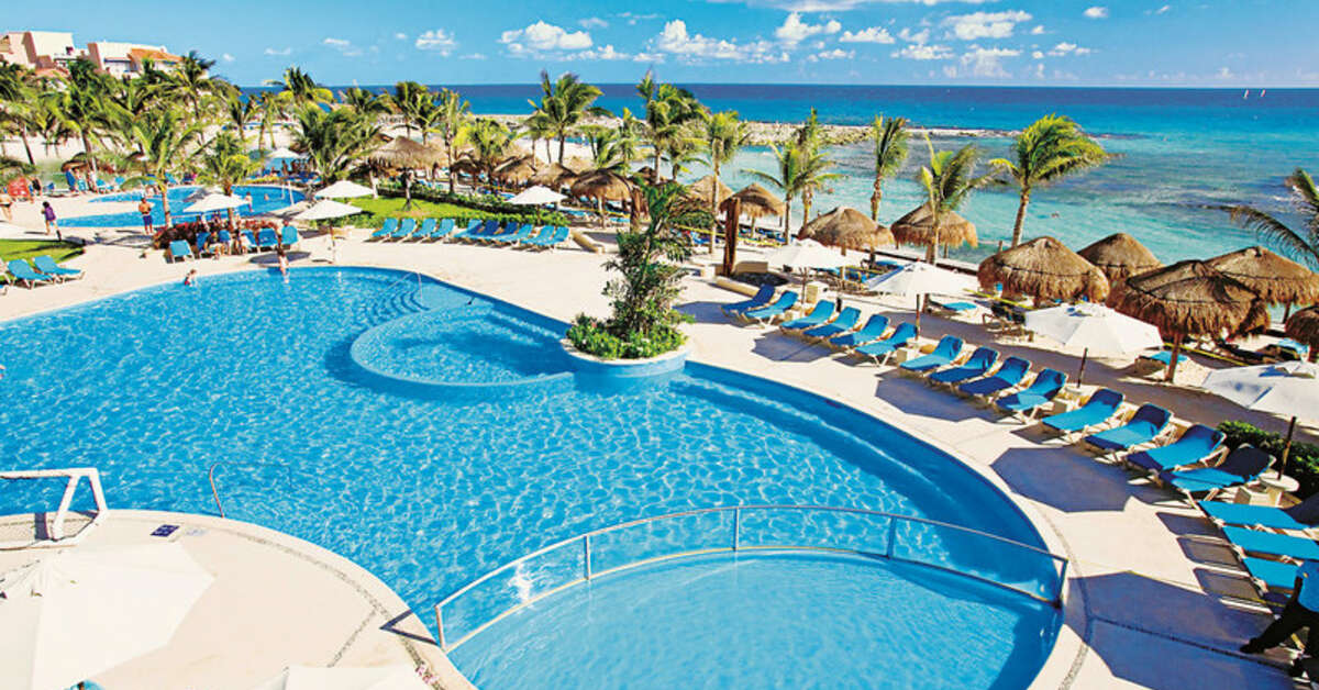 Zwembad van Catalonia Riviera Maya Hotel Puerto Aventuras, Mexico foto 1