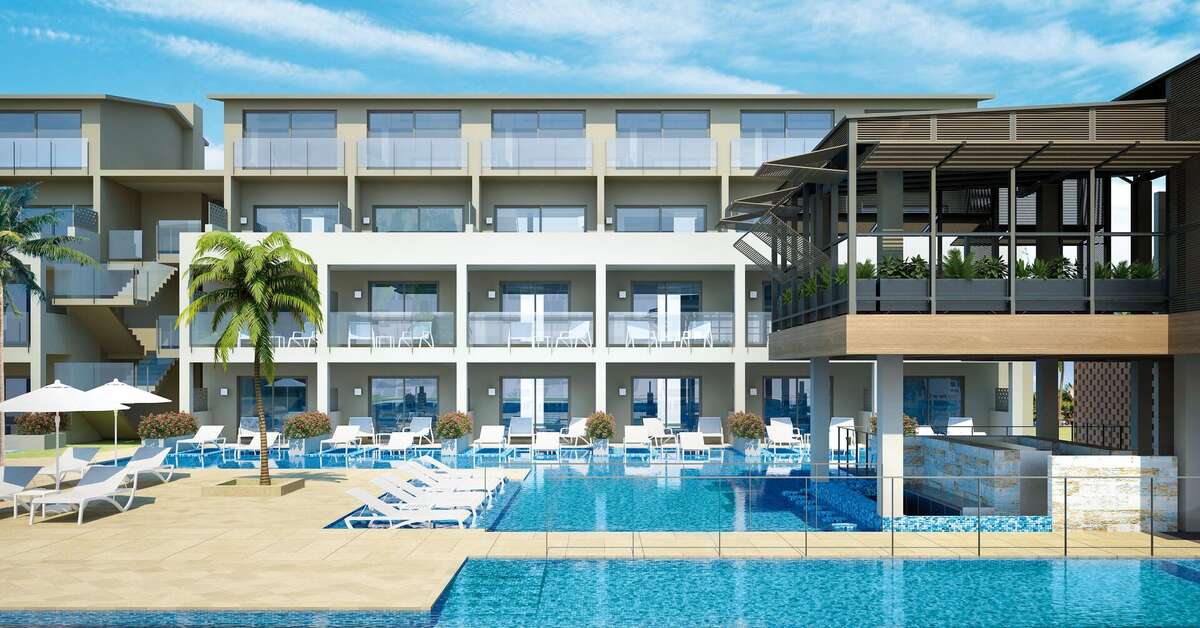 Zwembad van Catalonia Royal La Romana Hotel Playa Bayahibe, Dominicaanse Republiek foto 1