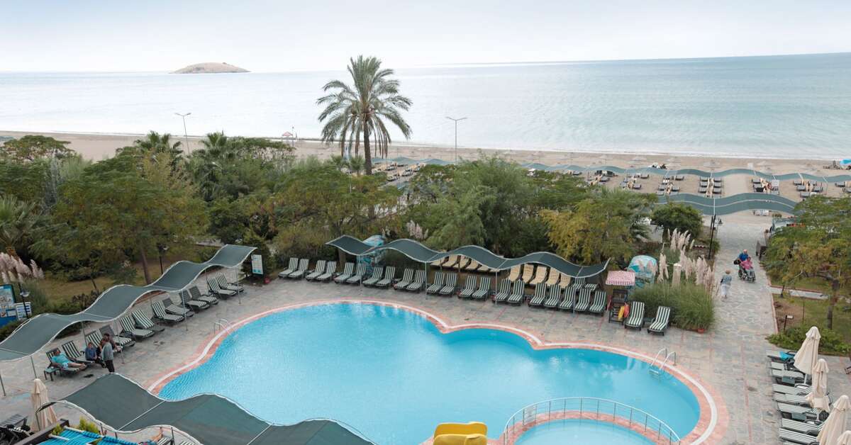 Zwembad van Club Cactus Paradise Hotel Gümüldür, Turkije foto 1