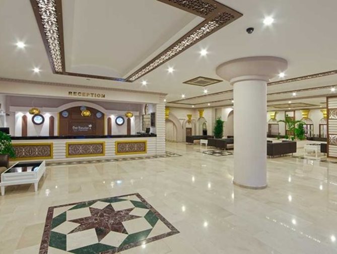 Lobby van het Club Paradiso Hotel in Alanya, Turkije foto 3
