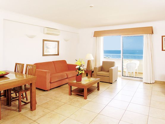 Hotelkamer in Clube Porto Mos Hotel in Lagos, Portugal foto 2