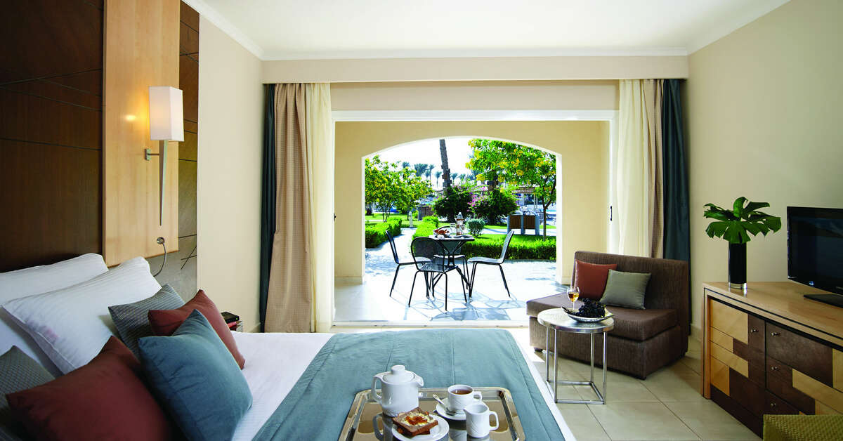 Hotelkamer in Coral Sea Waterworld Hotel in Sharm El Sheikh, Egypte foto 3