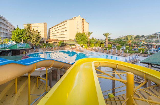Doganay Beach Club Hotel Alanya, Turkije foto 6